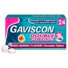 Gaviscon Double Action Berries Indigestion Tablets, 24s