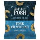 Awfully Posh Sea Salt Pork Crackling 40g