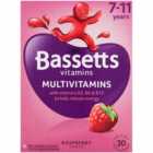 Bassetts Raspberry Multivitamins 7 to 11 Years 30 Pack