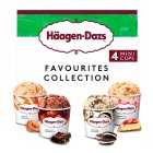 Häagen-Dazs Favourites Ice Cream Collection, 4x95ml