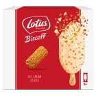 Lotus Biscoff White Ice Cream Sticks, 3x90ml