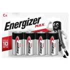 Energizer Max C Batteries, Alkaline 4 per pack
