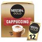 Nescafé Cappuccino Instant Coffee 12s, 12x15.5g