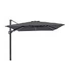 Platinum Challenger T2 3.5 x 2.6m Parasol (base not included) - Anthracite Grey