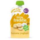 Little Freddie Banana Greek Yoghurt Organic Pouch, 6 mths+ 100g