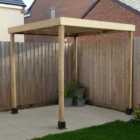 Forest Garden 1.97m Modular Pergola with No Sides