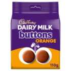 Cadbury Dairy Milk Giant Orange Buttons Chocolate Bag 110g