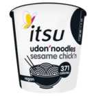 itsu sesame chick'n udon noodles pot 186g