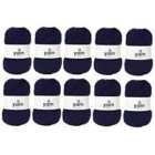 Korbond Navy Double Knit Yarn Bulk Pack Bundle - 10 x 100g