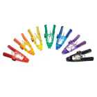 Magnetic Bag Clips, Assorted Colours, Pack of Seven