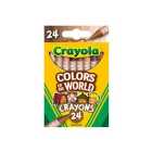 Crayola 24 COTW Crayons 