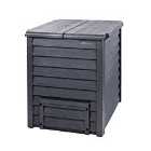 Garantia 600L Thermo Wood Composter with Soil Fence - Anthracite