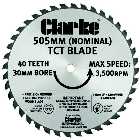 Clarke 505mm TCT Circular Saw Blade for CLS505