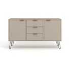 Core Products Augusta Medium Sideboard With 2 Doors, 3 Drawers Driftwood
