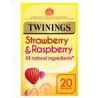 Twinings Strawberry & Raspberry Tea 20 per pack