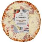 M&S Stone Baked Ham & Cheese Pizza 425g