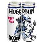Hobgoblin Ruby Ale Beer Cans 4 x 500ml