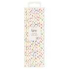 Waitrose Home Coloured Star Paper Straws, 20s