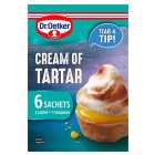 Dr. Oetker Cream Of Tartar Sachets 6 x 5g