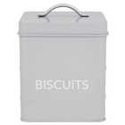 Morrisons Grey Square Biscuit Canister
