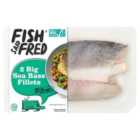 Fish Said Fred ASC Big Sea Bass Fillets 240g