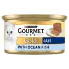 Gourmet Gold Pate Ocean Fish Wet Cat Food 85g