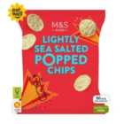 M&S Lightly Salted Popped Potato Chips 80g