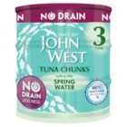 John West No Drain Tuna Chunks In Spring Water 3 x 110g