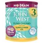 John West No Drain Tuna Chunks In Sunflower Oil 3 x 110g