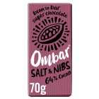 Ombar Salt & Nibs Organic Vegan Fair Trade Chocolate 70g