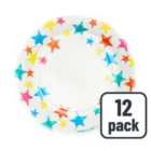 Stars Recyclable Paper Plates 12 per pack