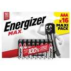 Energizer Max AAA Batteries, Alkaline 16 per pack