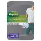 Depend Comfort Protect L/XL Incontinence Pants Men 9 per pack