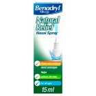 Benadryl Natural Relief Nasal Spray, 15ml