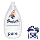 Comfort Pure Ultra Concentrated Fabric Conditioner 58 Washes 870ml