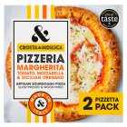 Crosta & Mollica 2 Frozen Margherita Sourdough Pizzas, 436g