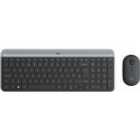 Logitech MK470 Slim Wireless Combo Keyboard and Mouse (Graphite)