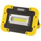 Draper 10W COB LED Work Light - 700 Lumens - Yellow