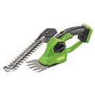 Draper D20 20V 2-In-1 Grass And Hedge Trimmer - Bare Tool (Battery Not Included)