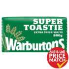 Warburtons Super Toastie White Bread 800g