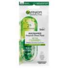Garnier SkinActive Niacinamide Detox Ampoule Sheet Mask Kale 15g