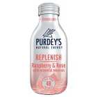 Purdey's Natural Energy Replenish Raspberry & Rose 330ml