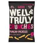 Well&Truly Crunchies Punchy Pickles Share Bag 100g