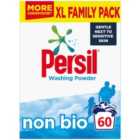 Persil Non Bio Washing Powder 60 Washes 3kg
