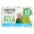 Cawston Press Apple & Pear Fruit Water 3 x 200ml