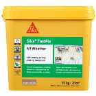Sika FastFix Dark Buff All Weather Jointing Paving Compound - 15kg