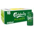 Carlsberg Lager Beer Cans 18 x 440ml