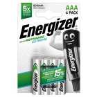 Energizer Extreme AAA Rechargeable Batteries 4 per pack