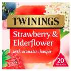 Twinings Strawberry & Elderflower Fruit Tea 20 per pack