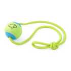 Zoon Pooch 6.5cm Tennis Ball on a Rope Dog Toy